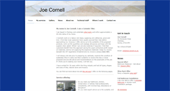 Desktop Screenshot of joe-cornell.co.uk